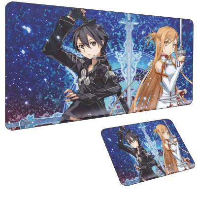 China Anti-slip Large Mouse Pad Custom Gaming Mat Gaming Table Mat Gamer Mousepad Anime XXL for sale