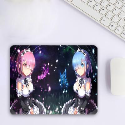 China Non-slip Gift Zero Two Mat Cute Anime Office Mouse Small Size Anti-skid Protective Mousepads Mouse Pads for sale