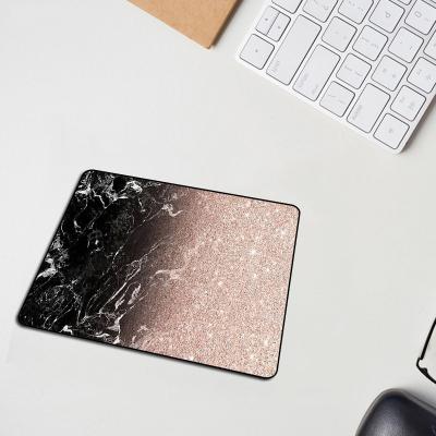 China Game Anti-Slip Mat Gamer Gold Marble Promotion Mousepad Gaming Protective Laptop Computer Laptop Keyboard Small for sale