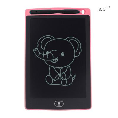 China Portable Monochrome Notepad Drawing Board 8.5 Inch Kids Learning Tablet LCD Digital Writing Tablet Handwriting Sketch Pad for sale