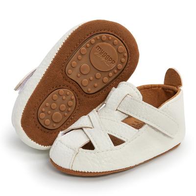 China Beautiful Flat Infant Princess Girls Sandals Frosted Wool Smell Shoes Children 2022 Outdoor Summer Children S Baby Sandals for sale