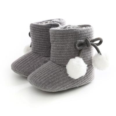 China High Quality Fashion Trend New Arrival Baby Winter Boots Shoes Christmas Baby Winter Booties For Infant Baby Toddler Warm Newborn Shoes for sale