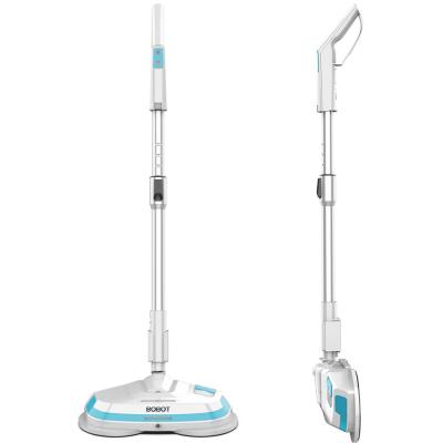 China BOBOT Outdoor Cordless Easy Use Electric Broom Rechargeable Electric Spinning Main Broom for sale