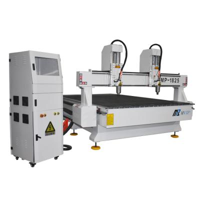 China Woodworking Direct Router Machine Two Heads CNC Router Factory CNC Woodworking CNC Wood Carving Machine for sale