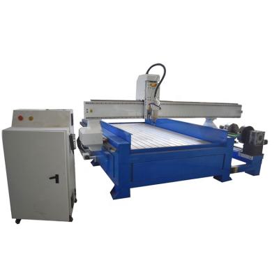 China High Quality Woodworking Hotels 5th Worm Axis CNC Rotary Table CNC Router Woodworking for sale