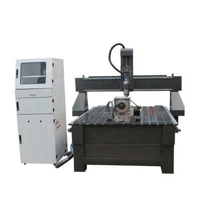 China Hotels Square Rail CNC Router 1325 4 Axis CNC Router Wood Processing Machinery and Equipment for sale