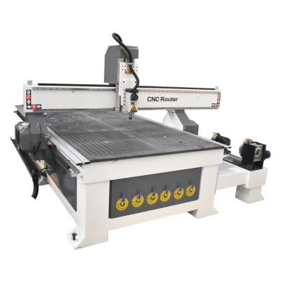 China MDF ACRYLIC ALUMINUM WOOD 24 Hours Online Service 1.5 Years Warranty 4 Axis Rotary Wood Router 1325 CNC Wood Router CNC for sale