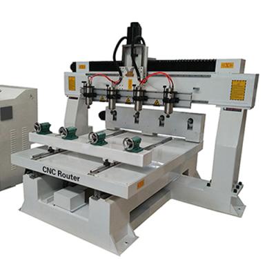 China Multi Rotary Head 4axis Wooden CNC Machine Factory Direct Working CNC Machine Woodworking CNC Router for sale