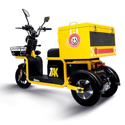 China Steel New Brand  E Scooter 3 Wheel 400W Bike Anti-Theft Alarm Electric Moped Bike for sale