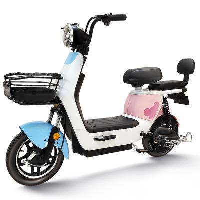 China Steel 14 INCH fashion design 350w 20ah ODM electric bicycles for adults for sale