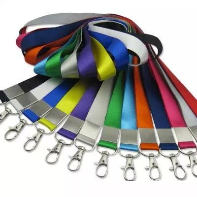 China Factory Brand Badge Lanyard Id Card Exhibition Work Authorization Cartoon Loop Polyester Telescopic Hook Rope for sale