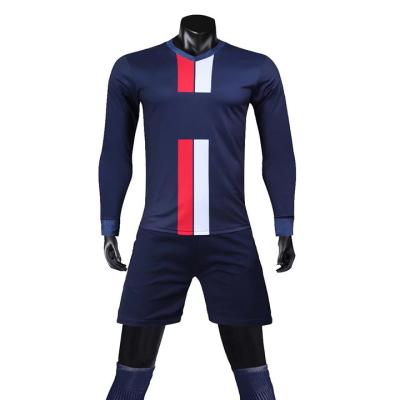 China Quick Dry Breathable Comfortable Made in China custom design sublimated soccer uniform sets new desgin soccer jersey for sale