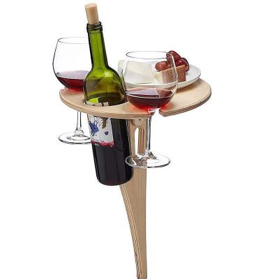 China A Perfect Modern Luxury Small Foldable Portable Beach Table Picnic Accessory For Outdoor Wine for sale