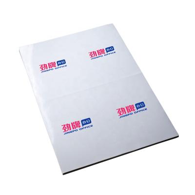 China KY-202205175 A4 clear freon proof paper sheet sticker label, A4 size transparent PVC sticker printing for sale