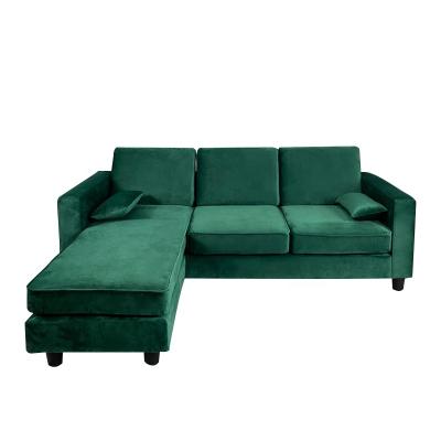 China Wholesale Modern Living Room Furniture 115 Corner Sofa L Shape Fabric .living Room.etc Home Hotel Room (Other) Adjustable Furniture for sale