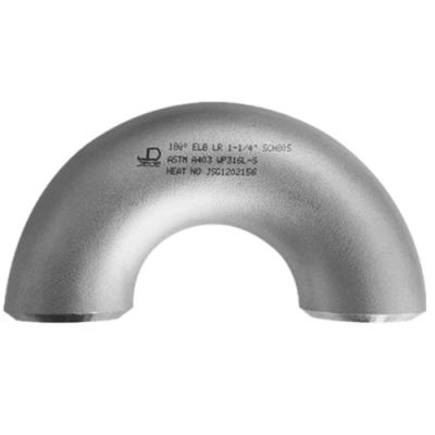 China Butt welded 180 degree Elbow for sale