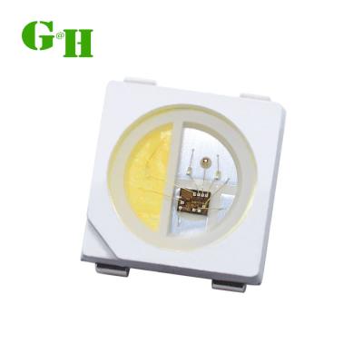 China High CRI Led 90 Lumen 8PINS 4 in1 5V 0.3W CREE LED Smart Light 5054 Chip RGBW SMD 5050 RGBW Epistar High Chip For Dream Color Strip Light for sale