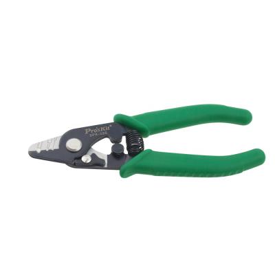 China Carbon Steel 8PK-326 Proskit Fiber Optic Stripper Easy Operate Stripper Fiber Optic Tool for sale