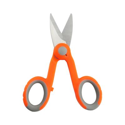 China Cable Cutting Tool Kit Cutting Tool Fiber Optic Kevlar Stainless Steel Scissors for sale