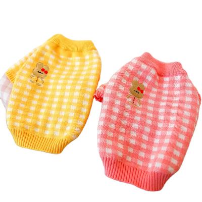 China Viable manufacturers wholesale new pet sweaters in the fall and winter pet sweater dog clothes coat for sale