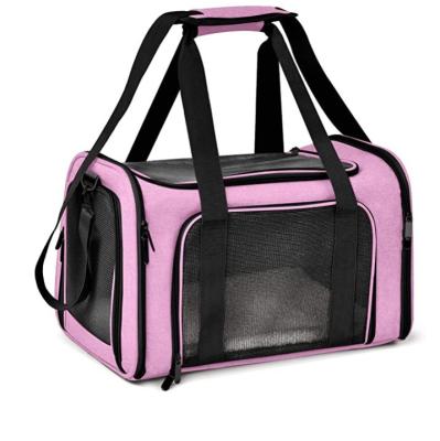 China 2021 China Factory Wholesale Breathable Backpack Dogs Pet Carrier Bag for sale