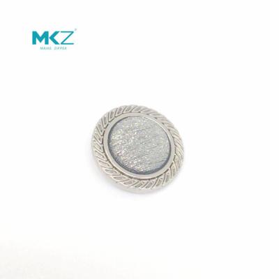 China Retro Round Clothing 36L 23mm Metal Cover Buttons for sale