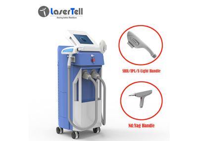 China 1064nm laser largo del Nd Yag del interruptor de la máquina Q del retiro del pelo del pulso SHR para el retiro del tatuaje en venta