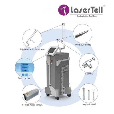 China Máquina fraccionaria del laser del CO2 inmóvil del rejuvenecimiento de la piel en venta