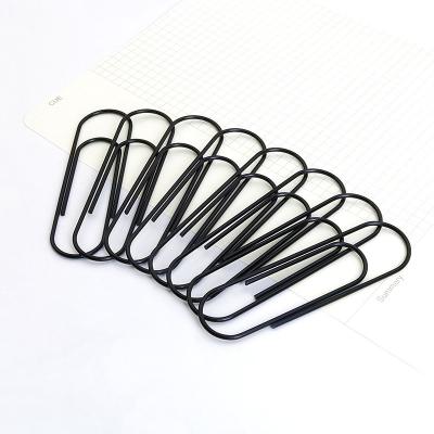 China Durableust 2021 New Products Metal Paper Clip Great For Use In School Office Black Color Heavy Duty Binder Staples for sale