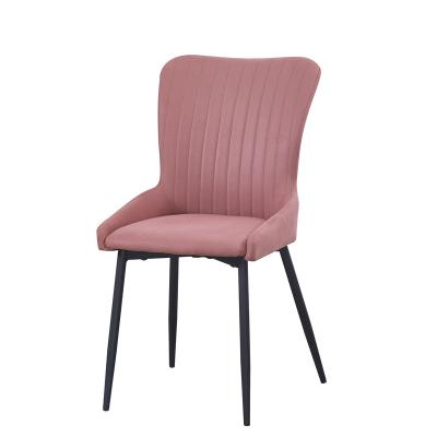 China Wholesale Qquality Dining Room Fabric Modern Metal High Legs Restaurant Dining Chairs for sale