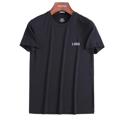 China Wholesale custom made high quality men's short sleeve plain color men's t-shirt breathable streetwear T-shirts for sale