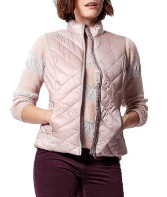 China High Quality Breathable Stand Collar Padded Vest Lightweight Women's Quilted Vest Down Jacket Goose Down Jacket for sale