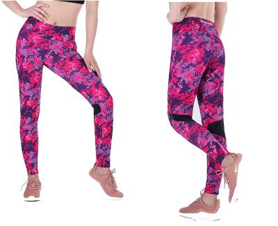 China New Anti-Wrinkle High Waist Butt Lifter Women Fitness Listing Yoga Pants Leggings Printed Yoga Pants for sale