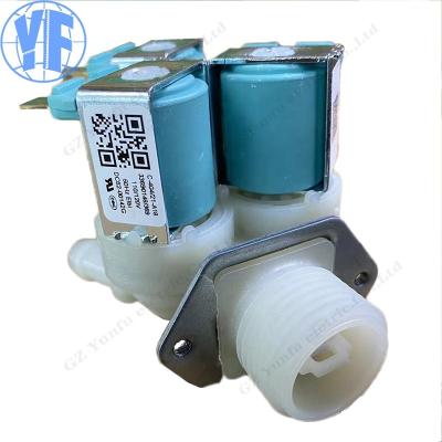 China OEM DC62-00142G Samsung Commercial Washing Machine Parts Solenoids Water Inlet Valve for sale