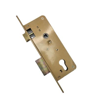 China Door Middle East Series Egypt Saudi Arabia Yemen 745-D Wooden Door Mortise Lock Body Zinc / Brass Cylinders With Iron Keys for sale