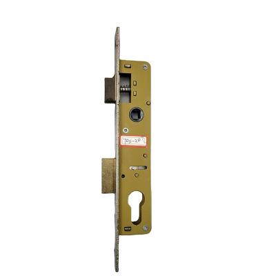 China Wooden Door Middle East Series Egypt Saudi Arabia Yemen 7011-20 Yellow Door Mortise Lock Body for sale