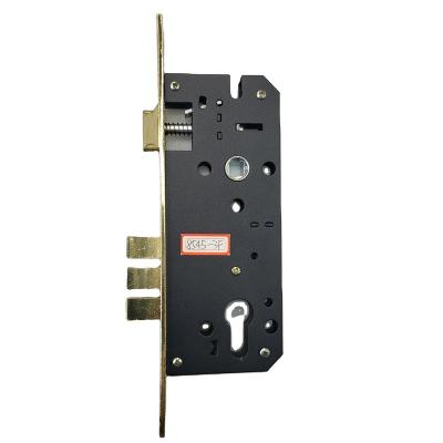 China Door Middle East Series Egypt Saudi Arabia Yemen 8545-3F Door Handle Lock Security Door Locks Stainless Steel Wood Lock for sale