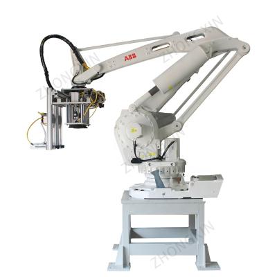 China Automatic Food Palletizer Robotic Box Palletizing Machine for sale