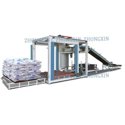 China High Capacity Automatic Low Price Palletizing Machine For Food And Grain Bagging Factory for sale