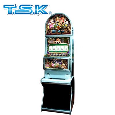 China MYV-LS Lucky Star Wood/Plastic/Metal/Glass - TSK Taiwan Poker Arcade Machine Video Game Slot Casino Tragamonedas for sale