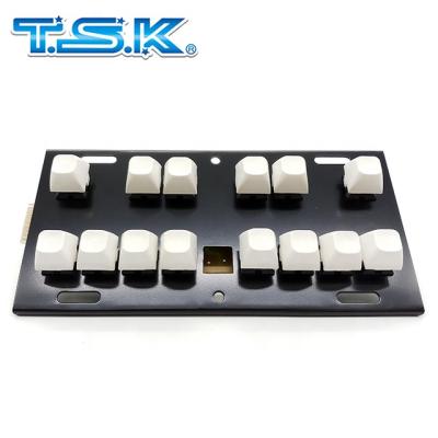 China Plastic/Metal Keypad 14 Keys: TSK Taiwan Mario Slot Machine Accessories Game Machine Kit for sale