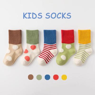 China 2021 new autumn winter all-match cotton warm comfortable sporty running sock baby feet loose baby socks kids socks (old for sale