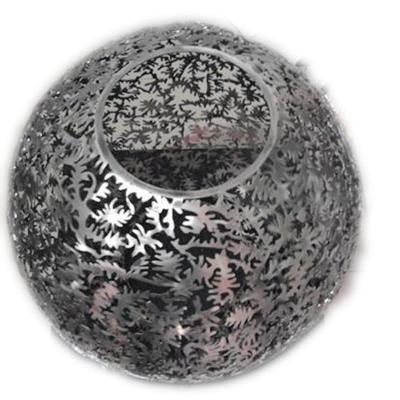 China America OEM Artware Abstract Sculpture Stainless Steel Piercing 3D Ball For Outdoor Ornament for sale