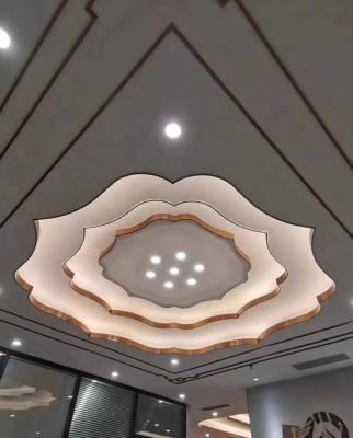 China Modern Customized Curved Ceiling Stainless Steel Strip Metal Custom Profile Golden Profiles for sale