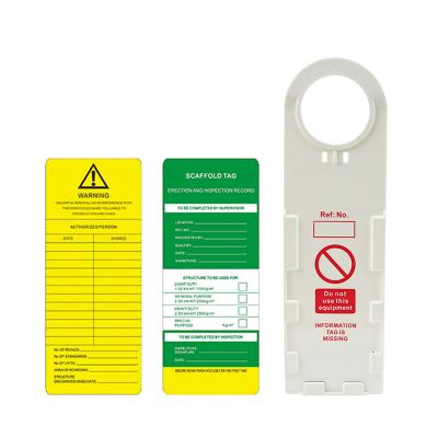 China For Warning High Quality Universal Safety Tag 