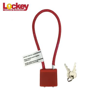 China Durable Red Cable Gun Security Padlocks Gun Locks for sale