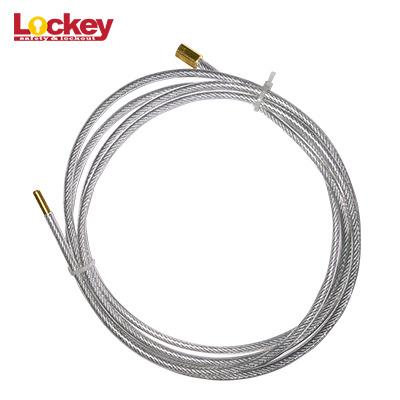 China Custom Adjustable Cable Lockout Universal Cable Lockout Masterlock Safety Cable Wire Accessories for sale