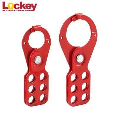 China Durable Economic Steel Security Lockout Hasp Lock With Tap Size: 25mm & 38mm for sale