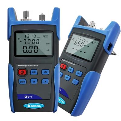 China LED light; FC and SC interfaces flexibly change fiber OPM tools with VFL fiber optic power meter fiber optic for sale