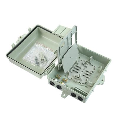 China Fiber Optic Distribution Box 16Cores FDB PP FTTH Fiber Optic Terminal Box for sale